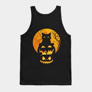 Spooky Cat Tank Top